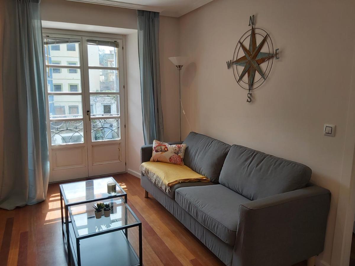 Apartamento Bruma De Luarca Bagian luar foto