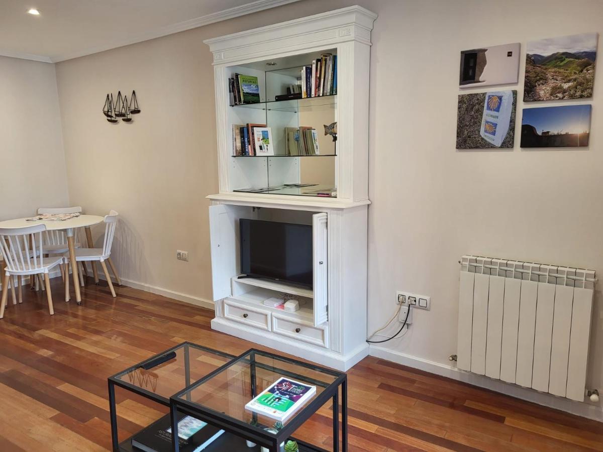Apartamento Bruma De Luarca Bagian luar foto